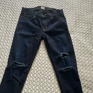 Dark blue skinny Hudson jeans